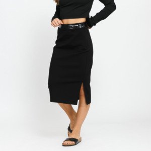 CALVIN KLEIN JEANS Milano Split Skirt Black