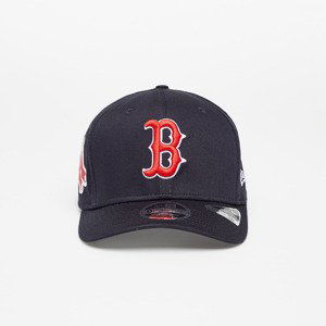 New Era Boston Red Sox MLB Logo 9FIFTY Stretch Snap Cap Navy