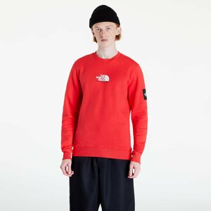 The North Face M Seasonal Fine Crew Horizon Red