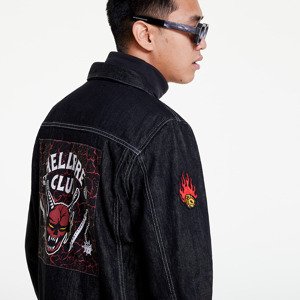 Vans x Stranger Things Hellfire Club Jean Jacket Black