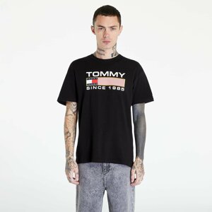 Tommy Jeans Classic Athletic Twisted Logo Tee Black