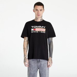 Tommy Jeans Classic Athletic Twisted Logo Tee Black