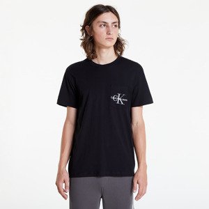 Calvin Klein Jeans Monologo Pocket Tee Black