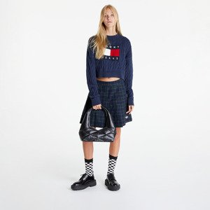 Tommy Jeans Tjw Boxy Center Flag Twilight Navy