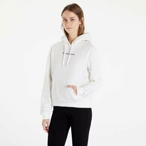 Tommy Jeans Reg Serif Linear Hoodie Ecru