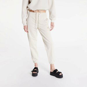 Calvin Klein Jeans Badge Cuffed Jogger Pants Eggshell