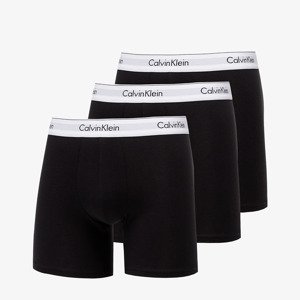 Calvin Klein Modern Cotton Stretch Boxer Brief 3-Pack Black/ Black/ Black