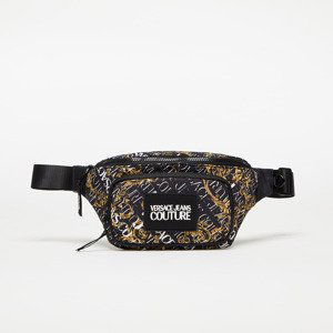 Versace Jeans Couture Range Logo Couture Print Bag Black/ Gold