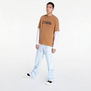 HERON PRESTON Ctnmb Ss Tee Tobacco Brown/ Black