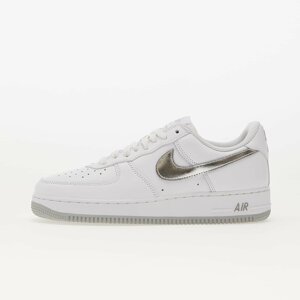 Nike Air Force 1 Low Retro White/ Metallic Silver-Metallic Gold