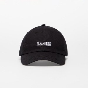 PLEASURES Balance Polo Cap Black