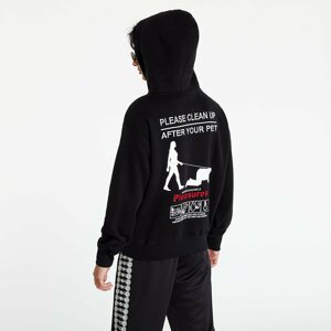 PLEASURES Clean Up Hoodie Black