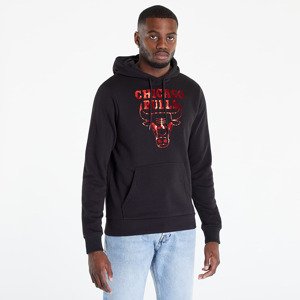 New Era NBA Foil Print Hoody Chicago Bulls Black/ FDR