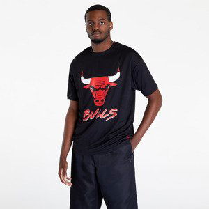 New Era NBA Script Mesh Tee Chicago Bulls Black/ FDR