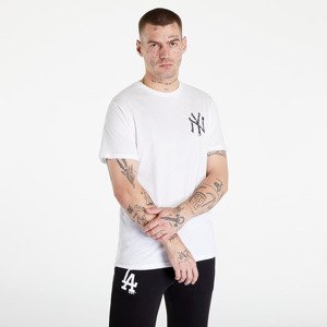 New Era MLB Seasonal Infill Tee New York Yankees White/ Black