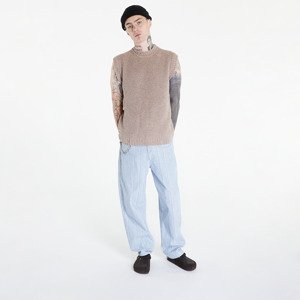 Han Kjøbenhavn Wool Long Knitted Vest Distressed Brown