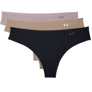 Under Armour PS Thong 3-Pack Black/ Beige/ Graphite