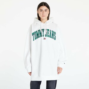 Tommy Jeans Collegiate Logo Dress White