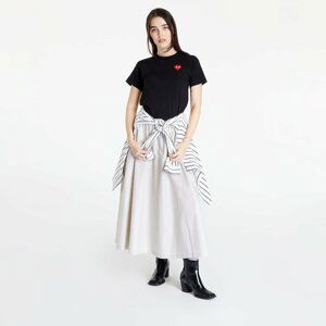 Comme des Garçons PLAY Short Sleeve Knit T-Shirt Black