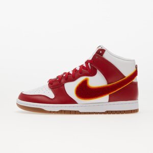 Nike Dunk High Retro White/ Gym Red-Yellow Ochre-Gum Med Brown