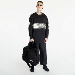 Y-3 Graphic Logo Long Sleeve Tee Black