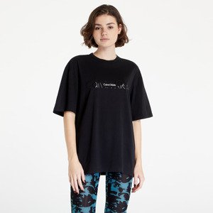 Calvin Klein Embossed Icon Lounge S/S Crew Neck Black