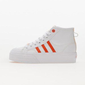 adidas Nizza Platform Mid Her Vegan W Ftw White/ Seimor/ Bliss Orange