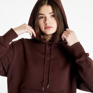 Nike Sportswear Modern Fleece Women's Oversized French Terry Hoodie Earth/ Plum Eclipse