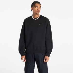 Nike Solo Swoosh Men's Fleece Crew Black/ White