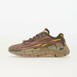 Reebok x Street Fighter Zig Kinetica 2.5 Cinnamon Stick/ Party Earl/ Weathered Yellow