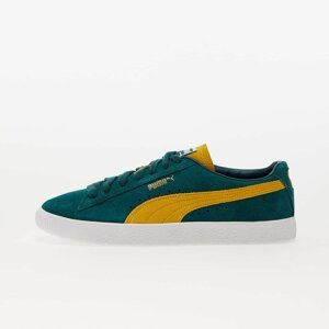 Puma Suede VTG Teams Varsity Green-Mustard Seed-Aubergine