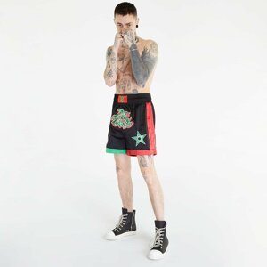 Daily Paper Paithon Shorts Black/ Samba Red