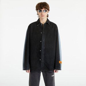 Heron Preston Gradient Long Sleeve OverShirt Black/ Light Blue