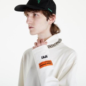 Heron Preston HPNY Embroidered Rollneck Long Sleeve Tee White/ Black