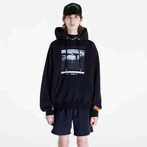 Heron Preston Misprinted Heron Hoodie Black/ Black