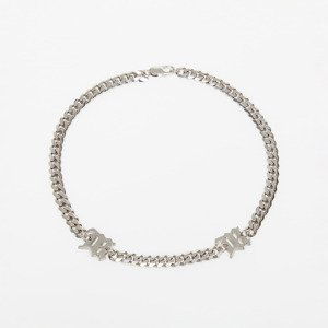 MISBHV Curb Link Choker Silver