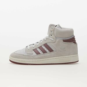 adidas Centennial 85 Hi Crystal White/ Purple/ Burgundy