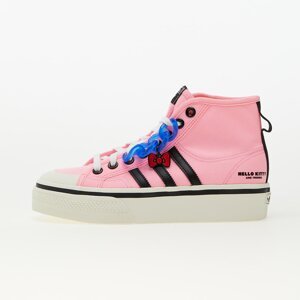 adidas Nizza Platform Mid W Pink Glow/ Core Black/ Bright Royal