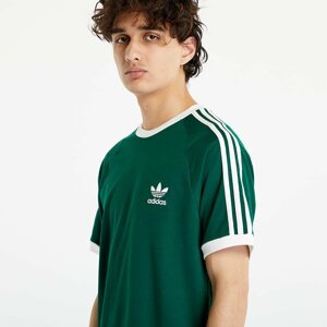 adidas Adicolor Classics 3-Stripes Short Sleeve Tee Dark Green