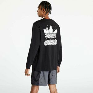 adidas Hack The Elite Graphic Long Sleeve Tee Black