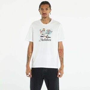 adidas Graphic Short Sleeve Tee White