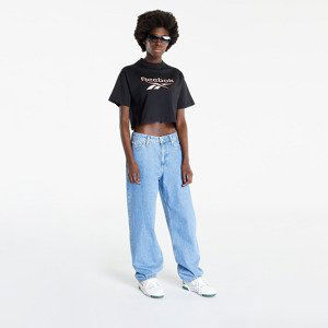 Reebok Classics Archive Big Logo Cropped Tee Black