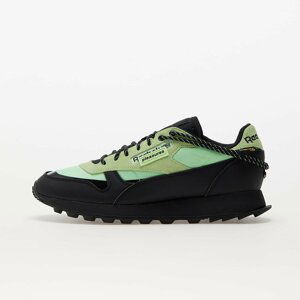 Reebok x Pleasures Classic Leather Neon Mint/ Core Black/ Core Black