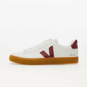 Veja Campo Chromefree Leather Extra-White/ Marsala/ Natural