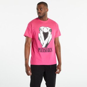 PLEASURES Bended T-Shirt Hot Pink