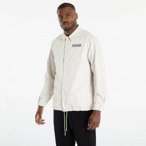 PLEASURES Bended Coach Jacket White