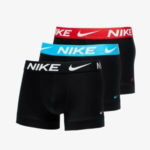 Nike Dri-FIT Essential Micro Trunk 3 Pack Black/ Red/ Blue Lightning WB/ Black WB