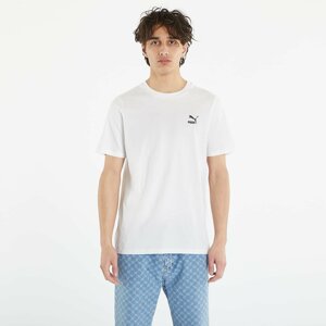 Puma Classics Small Logo Tee Men White