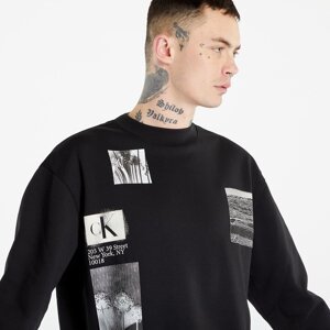 Calvin Klein Jeans Multi Landscape Grap Sweatshirt Black