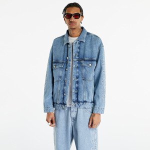 Tommy Jeans Oversized Logo Sleeve Denim Jacket Denim Light